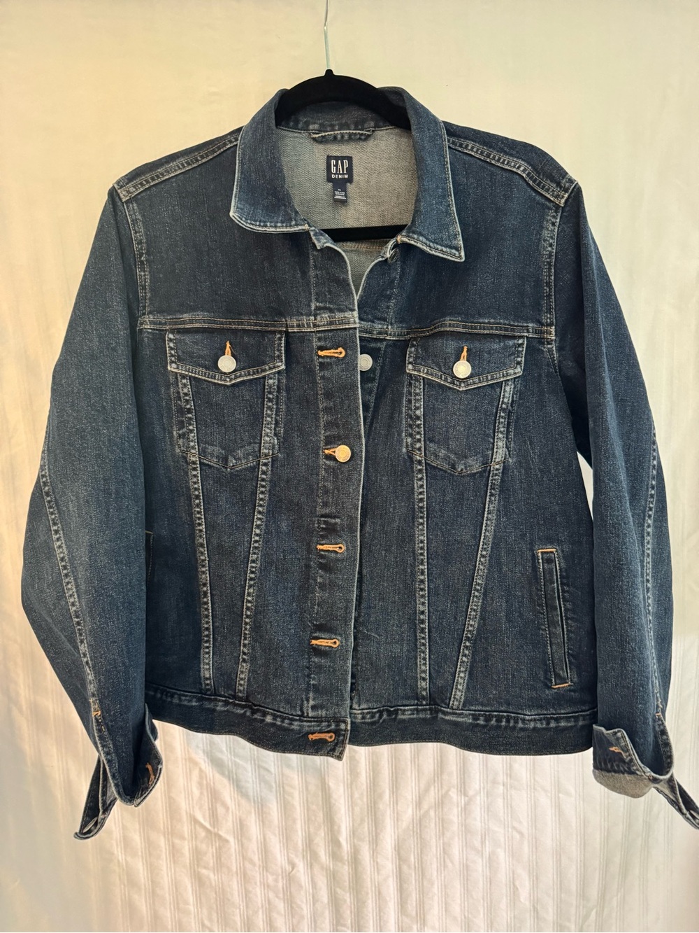 Gap Denim Jean Jacket Size XL